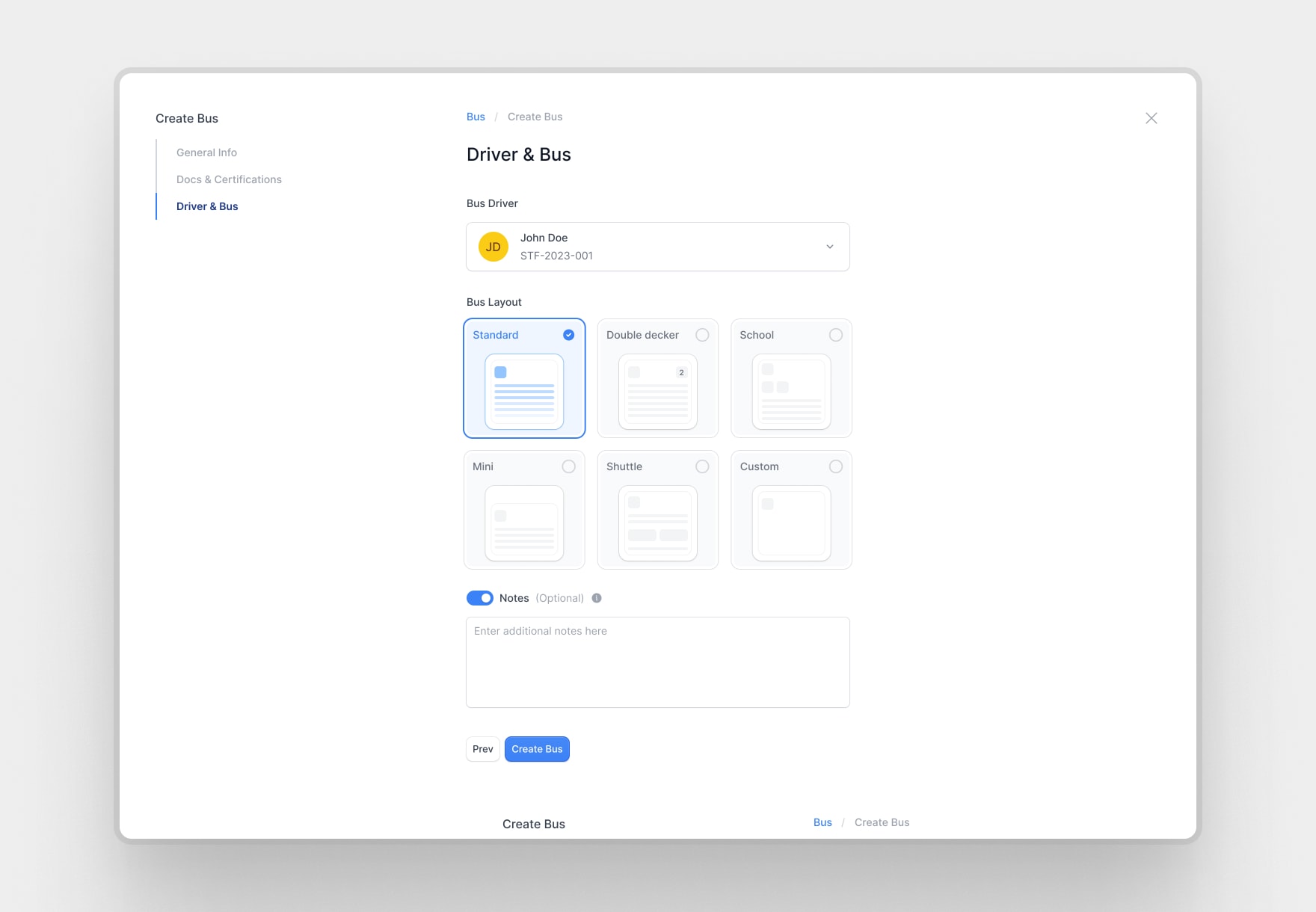 Travell App — screen 5